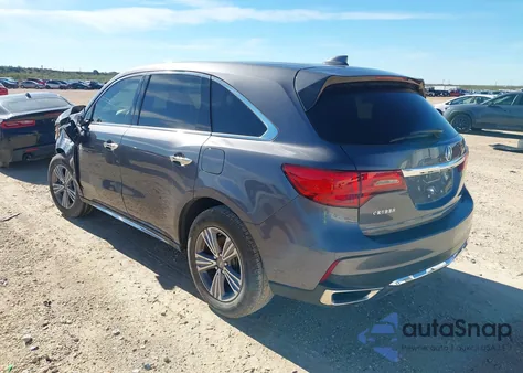 2020 Acura Mdx Standard from USA, damaged, VIN 5J8YD3H3XLL017416